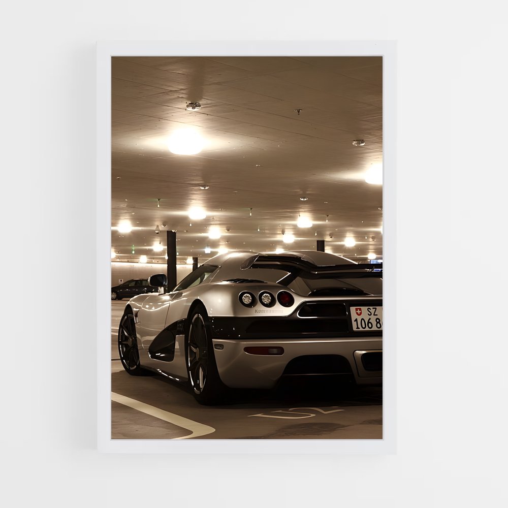 Poster Trevita Éclat – affiche Koenigsegg (vue 3)